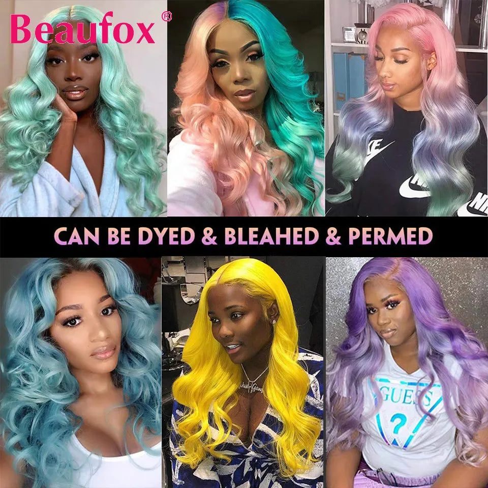 Beaufox 613 Blonde Bundles With Closure Brazilian Body Wave 3 Bundles With Closure Blonde Human Hair Bundles With Closure Remy